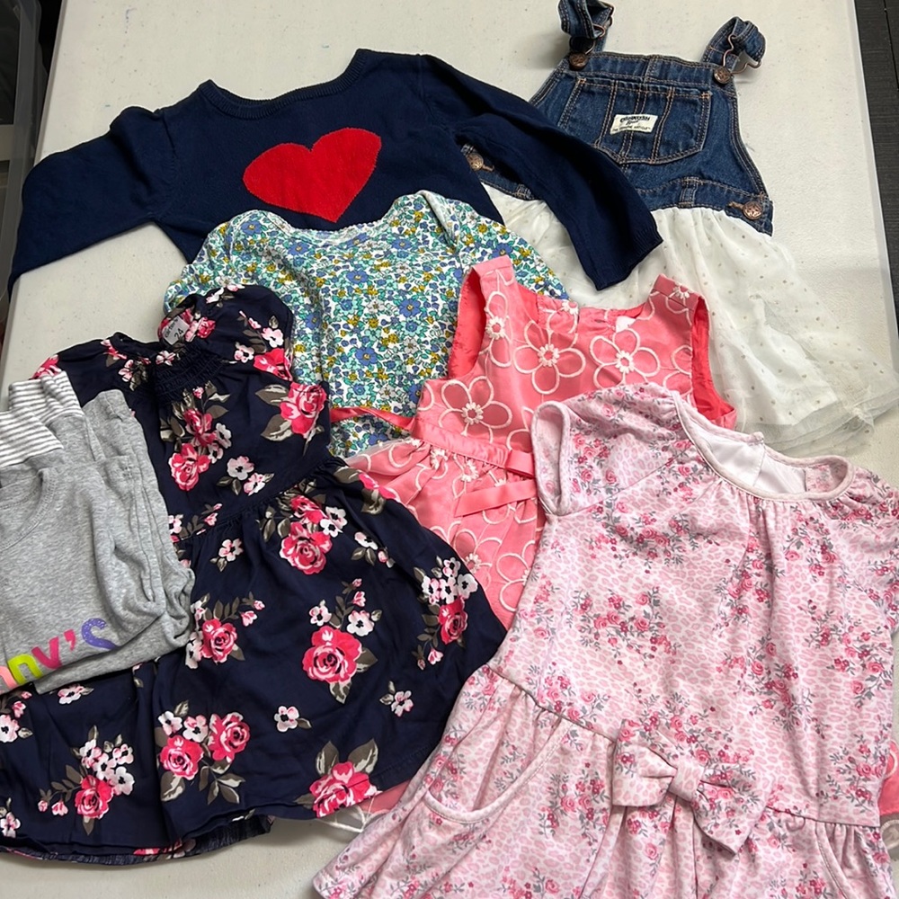 Eight piece little girls bundle